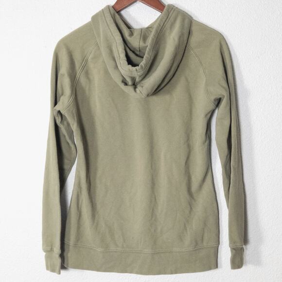The North Face Women’s Logo Hoodie Olive Green Size M Outdoor Casual - Picture 2 of 7